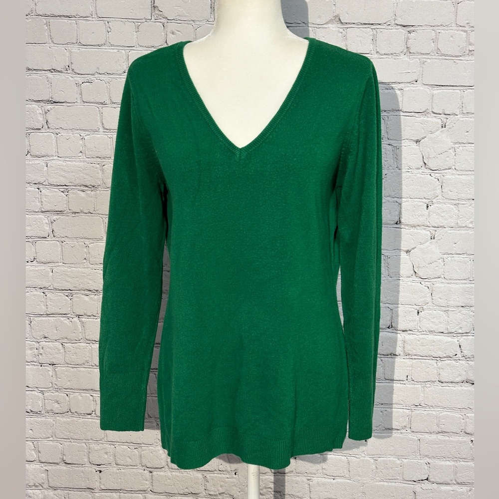 New York & Company Emerald Long Sleeve Top